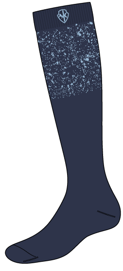 KANTRIE Thermo-Kniestrümpfe Raindrops